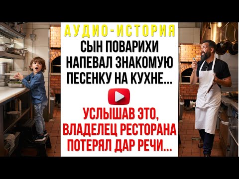 Видео: Сын поварихи напевал знакомую песенку на кухне. Услышав это, владелец ресторана потерял дар речи...
