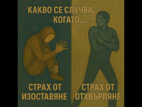 Видео: Какво се случва, когато човек със страх от изоставяне срещне човек със страх от отхвърляне?