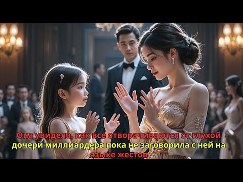 Видео: Миллиардер смотрел, как все игнорируют его дочь — пока одна незнакомка не заговорила с ней в тишине