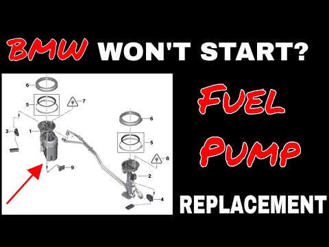 Видео: Замена топливного насоса BMW X5 e70 (JOATD)