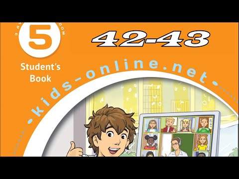 Видео: Карпюк 5 НУШ Unit 3  It's Tasty. Kids Online c. 42-43 Student's Book✅ Відеоурок