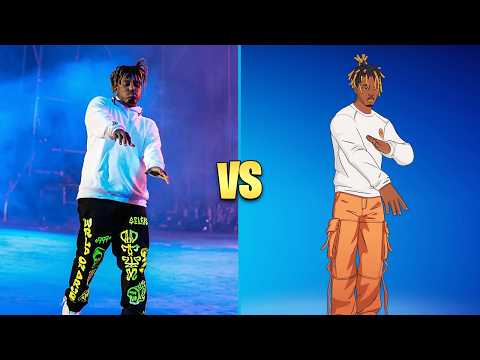 Видео: Знаменитости танцуют в Fortnite (Juice WRLD, Эминем, Снуп Догг, Трэвис Скотт)