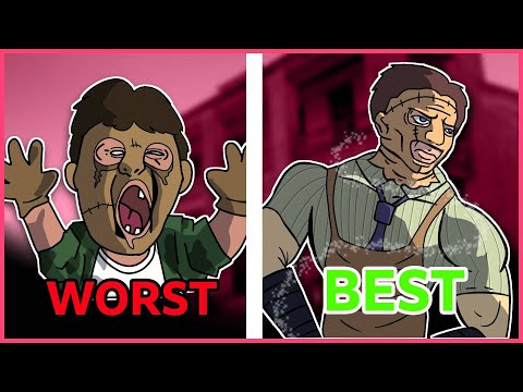 Видео: Рейтинг ВСЕХ дизайнов Leatherface