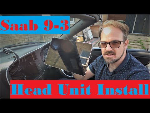 Видео: Установка головного устройства вторичного рынка в Saab 9-3 2007-2011 годов — обновление радио Joy...