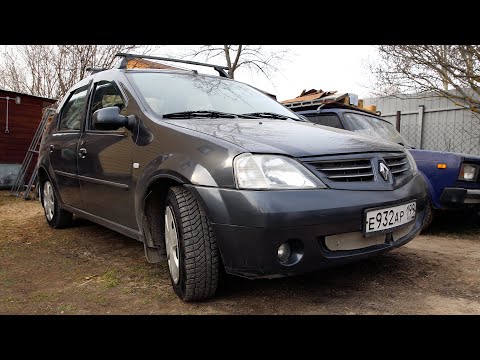 Видео: Renault Logan 2007 года в ОДНИХ РУКАХ - Что с Кузовом? Сгнил?