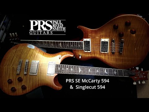 Видео: Сравнение PRS SE McCarty 594 и Singlecut McCarty 594, включая S2 McCarty 594