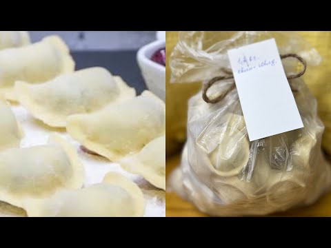 Видео: Вареники 🥟 с вишней! Несколько рекомендаций по полуфабрикатам! Покупки для работы!