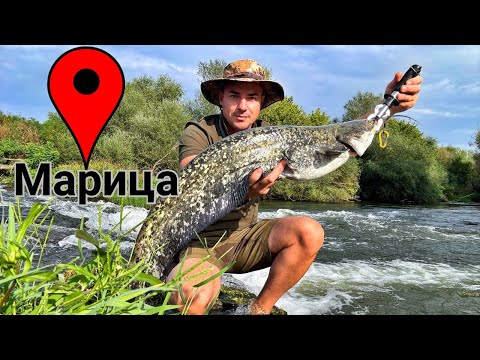 Видео: 🐟Активни са! Една сутрин на р.Марица х3 Сомчета | Риболов на река Марица | Сом | Кефал | Catfish🐟