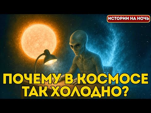 Видео: Солнце рядом, а в космосе минус 270° — ПОЧЕМУ? | Истории для сна