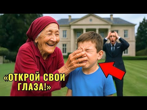 Видео: Слепой Сын Миллионера… Но Добрая Старушка Потёрла Ему Глаза — И Случилось Невероятное!
