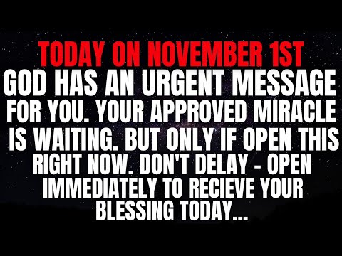Видео: Только 1% увидит это послание от Бога 1 ноября.