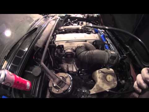 Видео: e30 street legal - s8 Первый пуск, проводка 1jz