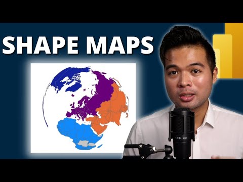 Видео: Используйте SHAPE MAP для визуализации местоположений и многого другого // Руководство для начина...