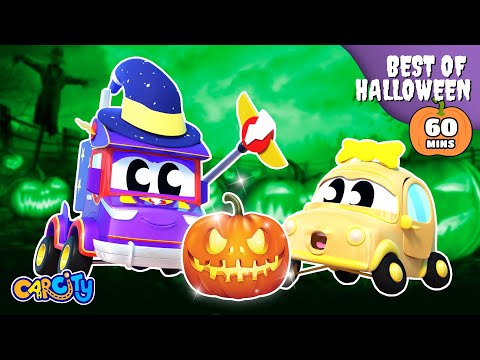 Видео: 🎃👻Най-доброто от Хелоуин истории на супер камион!🍬