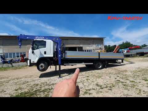 Видео: ПРОДАНО.Исузу FSR 90, 2019 год. с КМУ Тадано 305,эвакуатор,сходни,задние аутригеры + корзина.👍👍👍