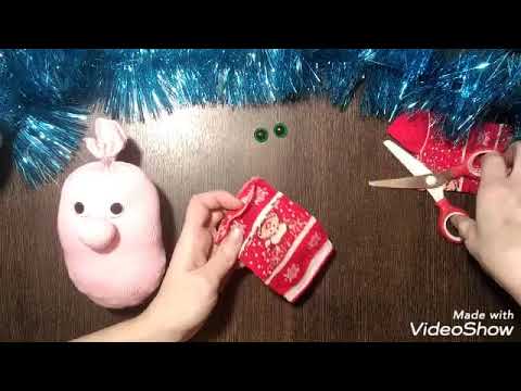 Видео: Гномик из носка. 6+