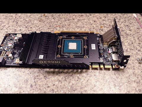 Видео: Прогоревшая видеокарта с OLX  INNO3D GTX 1070TI