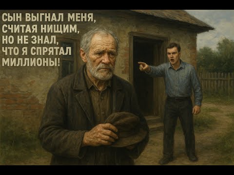 Видео: Сын выгнал меня, считая нищим, но не знал, что я спрятал миллионы!