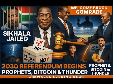 Видео: Сикхала заключен в тюрьму в Южной Африке | Раскрыт заговор Мнангагвы в 2030 году | Возрождение го...