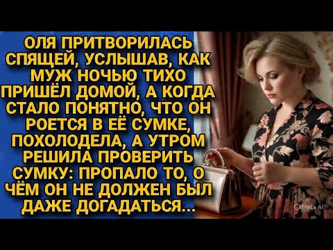 Видео: Муж роется в моей сумке ночью... То, что я узнала, разбило мне сердце 💔 Трогательная история
