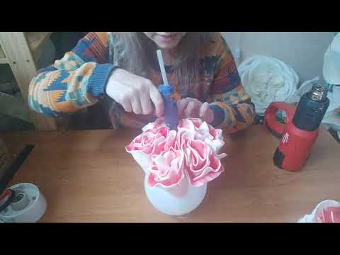 Видео: Светильник-Пионовидная Роза Бесплатный МК