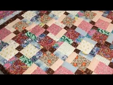 Видео: Тройка, семерка, туз? Нет, ДЕВЯТКА! DIY.  Лоскутное шитье для начинающих