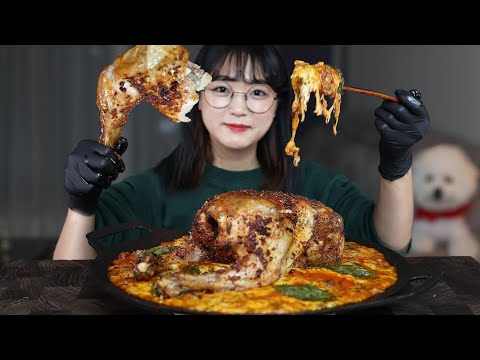 Видео: Много сыра! куриный гратен | Mukbang Asmr