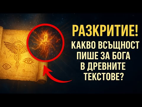 Видео: Разкритие: Какво всъщност пише за Бога в древните текстове