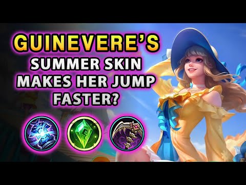 Видео: Этот очень модный скин на Гвиневру делает еë прыжки быстрее | Mobile Legends