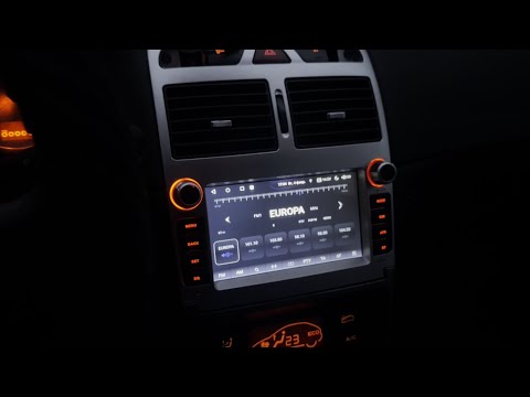 Видео: Android магнитола для Peugeot 307 2003Г "(Kapud Android)