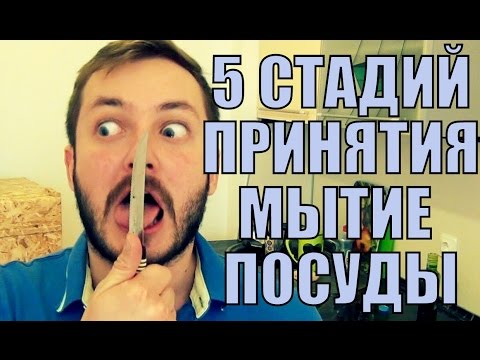Видео: 5 СТАДИЙ ПРИНЯТИЯ МЫТИЕ ПОСУДЫ