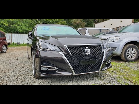 Видео: Папа Японских седанов 2. Обзор Toyota Crown Athlete S Белокожий красавец