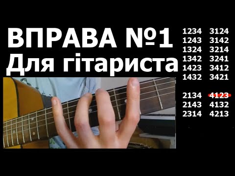 Видео: Хроматична Гама, ВСІ позиції. ЕФЕКТИВНА вправа для гітариста