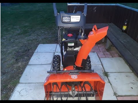 Видео: Снегоуборщик Husqvarna 5524st