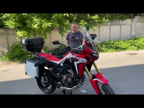 Видео: Осмотр мотоцикла Honda CRF1000L Africa Twin 2017 с пробегом 3500 км!!!