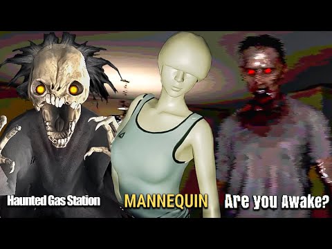 Видео: ГАЗ, МАНЕКЕН, ПРОСНУЛСЯ ▬[ Haunted Gas Station / Mannequin / Are you Awake? ]▬ Indie Horror Game