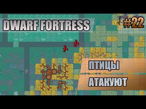 Видео: 22 Птицы атакуют // Dwarf Fortress прохождение // Первый сезон