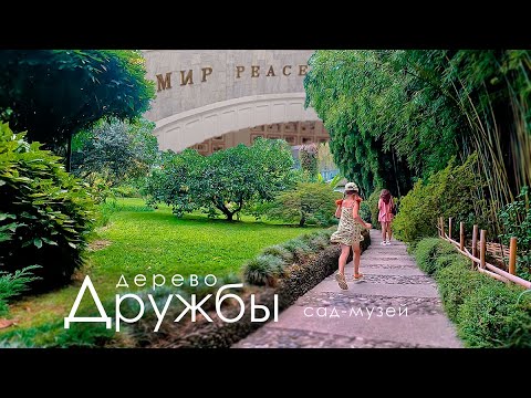 Видео: МИР! ДРУЖБА! ЖВАЧКА! | Дерево Дружбы сад-музей в Сочи