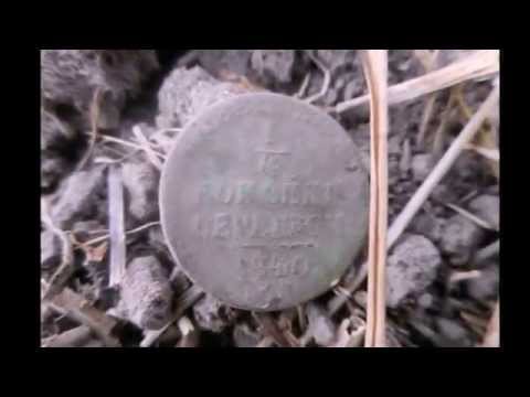 Видео: Поиск монет на огороде + видео обзор металлоискателя Garrett 350 EURO