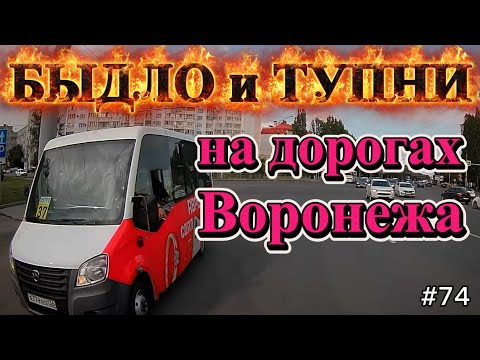 Видео: БЫДЛО и ТУПНИ на дорогах Воронежа. + видео от подписчиков. Выпуск 74