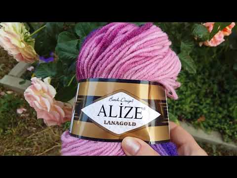 Видео: Светоотражающая пряжа. Обзор пряжи.