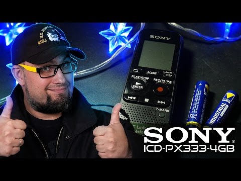 Видео: Обзор и тест диктофона Sony ICD PX333