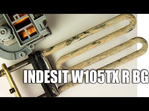 Видео: Стиральная машина Indesit W105TX R BG