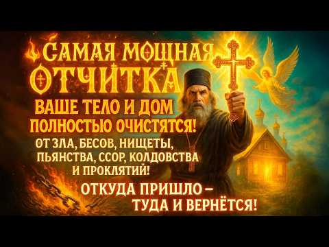 Видео: 🗝️ МОЩНАЯ ОТЧИТКА ОТ ВСЯКОГО ЗЛА, КОЛДОВСТВА, ПРОКЛЯТИЙ И КОЗНЕЙ ДЬЯВОЛА—ОЧИСТИТЕ ДУШУ И ДОМ СЕЙЧАС!
