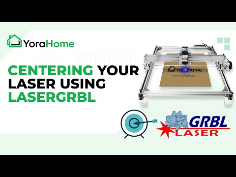 Видео: Центрирование лазера с помощью LaserGrbl