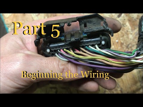 Видео: Сборка OBS Chevy Truck LS Swap, часть 5. Начало работы с проводкой