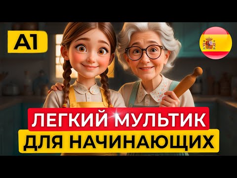 Видео: Начни понимать испанский на слух 🎧 : простой мультфильм для начинающих