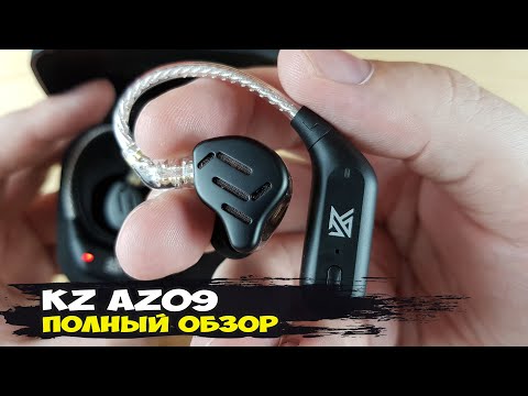 Видео: Ловкий способ получить крутые TWS наушники: обзор беспроводных заушин KZ AZ09