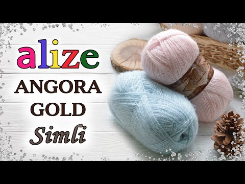 Видео: ОБЗОР ПРЯЖИ ALIZE ANGORA GOLD SIMLI ✨ БЮДЖЕТНАЯ РОСКОШЬ