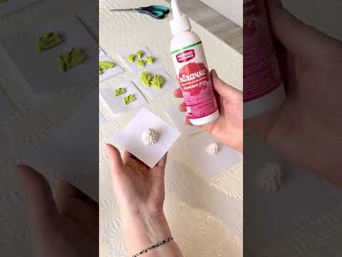 Видео: Зефирные ягоды для букета🍓💐окрашивание😊